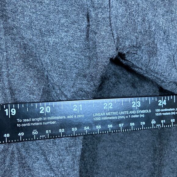 CAbi Womens Shirt Gray Collared V Neck Long Sleeve 4258 Stretch Small - Picture 8 of 12